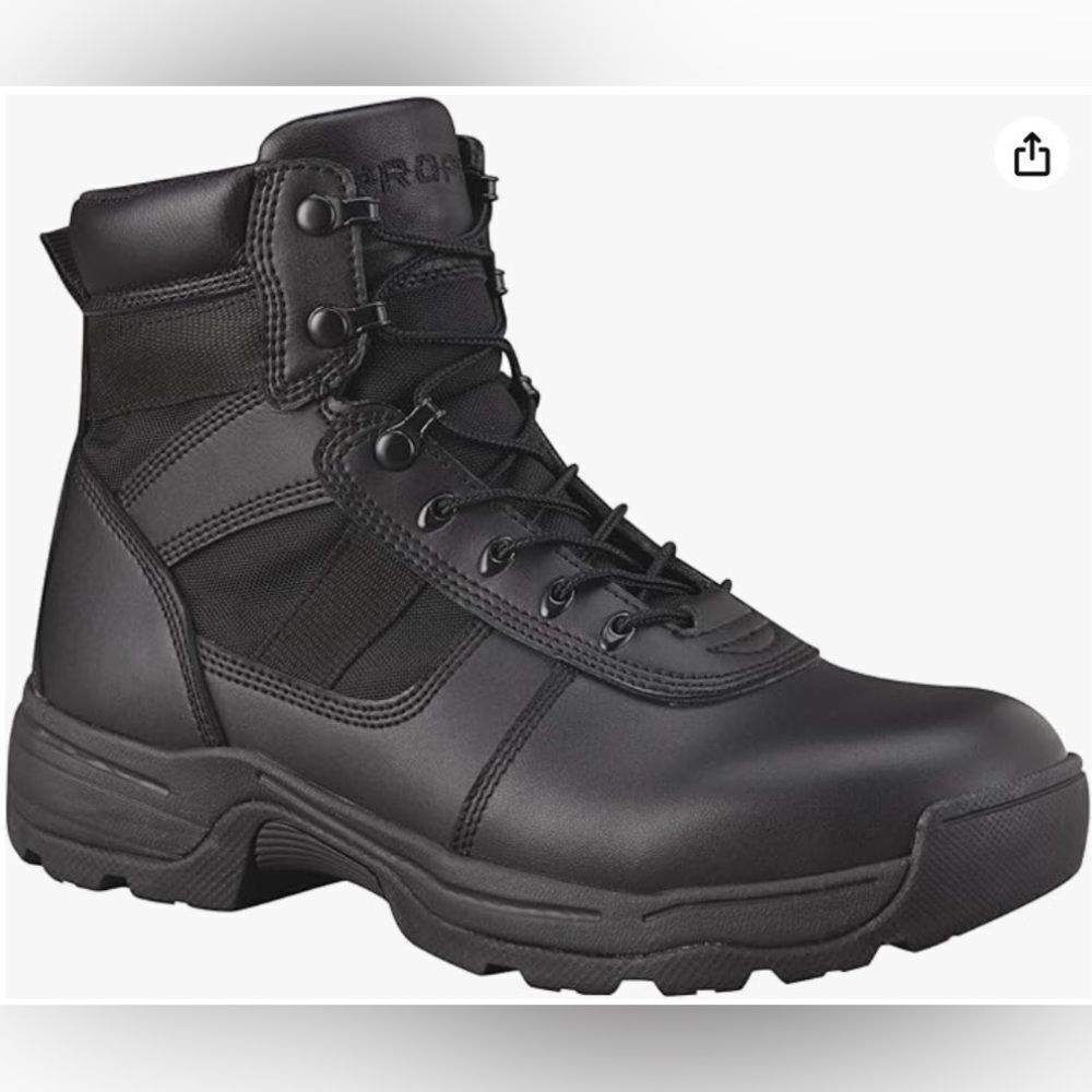 Propper Tactical Duty 6” Side Zip Boots - Black Size 9.5 M